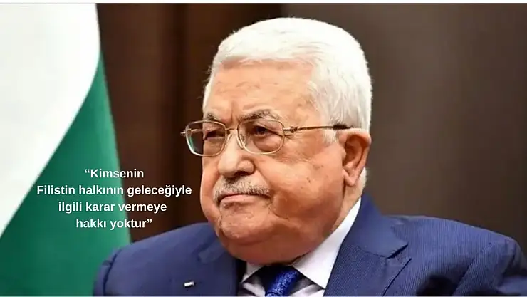 Trump'a Bir Tepkide Mahmud Abbas'tan
