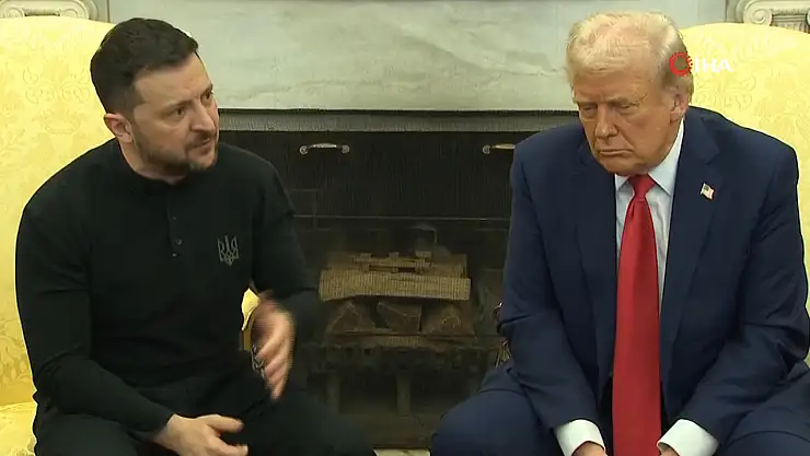 Trump Ve Ukrayna Devlet Başkanı Zelenskiy Arasında Gergin Görüşme