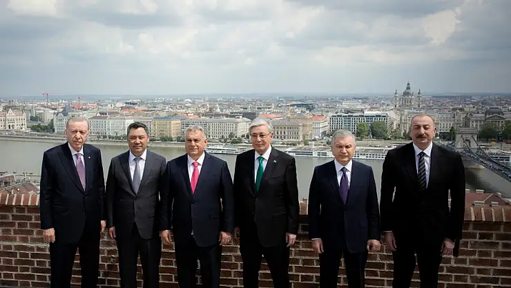 Türk Devletleri Teşkilatı liderleri, Budapeşte'de! Cumhurbaşkanı Erdoğan Orban ile görüştü