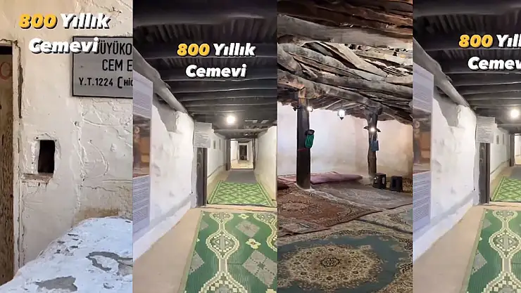 Türkiye'nin en eski Cemevi 8 asırdır ayakta
