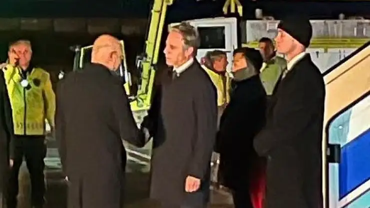 Türkiye'ye Gelen Blinken Havaalanında Şok Yaşadı!