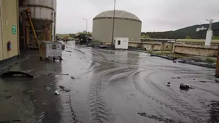 Tuzla'daki çamur silosunda meydana gelen çökmeyle ilgili inceleme başlatıldı