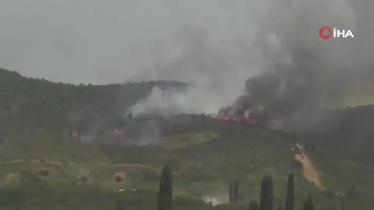 Tuzla Piyade Okulu'nda Yangın Çıktı!