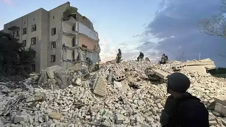 Ukrayna Rusya'yı vurdu: 13 ölü