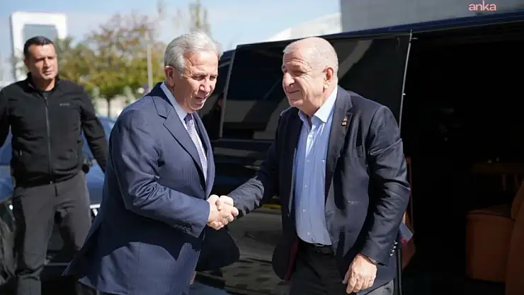 Ümit Özdağ'dan Yavaş'a destek ziyareti