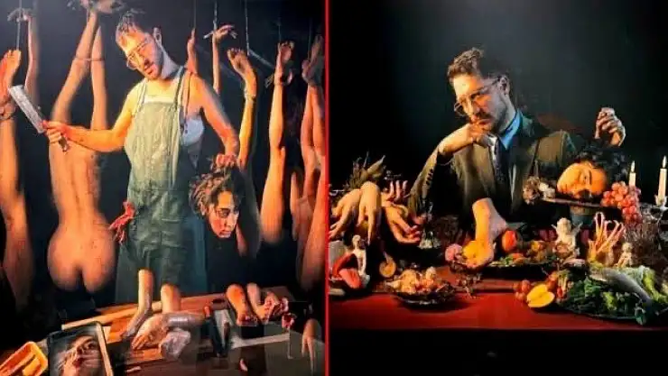 Uraz Kaygılaroğlu'nun Sanat Anlayışı Tartışma Konusu Oldu! Vahşetin Sanatı mı Olur?