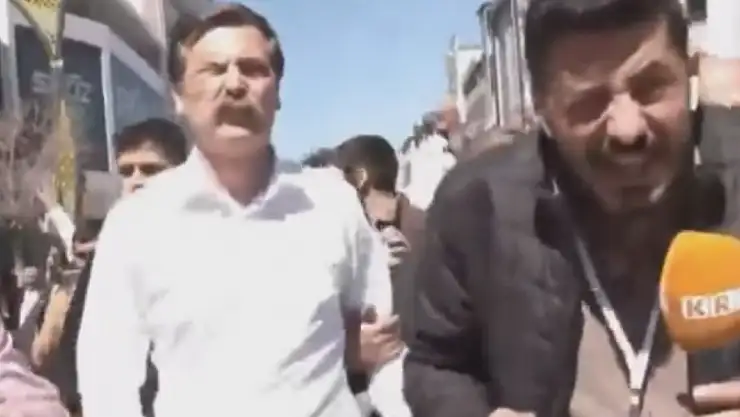 Van'da DEM Partililerin attığı taş Erkan Baş'ın kafasına isabet etti