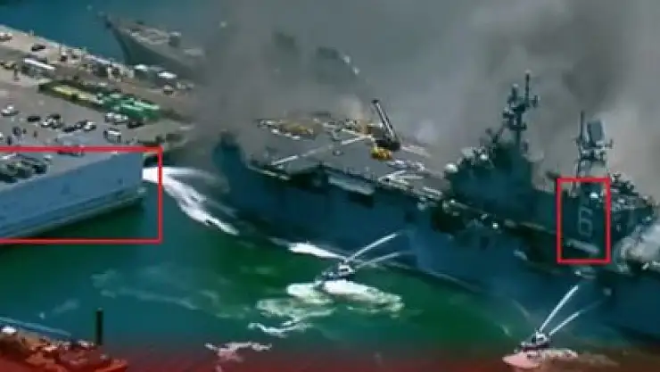 Yemen, ABD'nin uçak gemisini vurdu