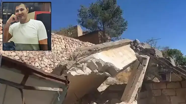 Yıkılan duvarın altında kalan ev sahibi öldü