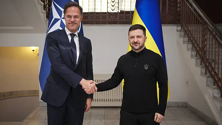 Zelenskiy, NATO Genel Sekreteri Rutte ile bir araya geldi