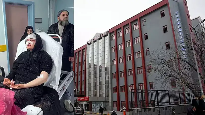 Boşanma aşamasındaki eşini kaldırım taşıyla dövdü