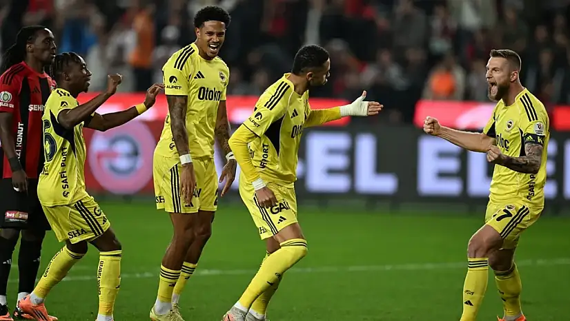 Fenerbahçe, Gaziantep FK'ya 4 Attı