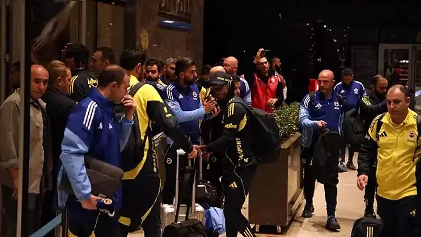 Fenerbahçe kafilesi Gaziantep'te