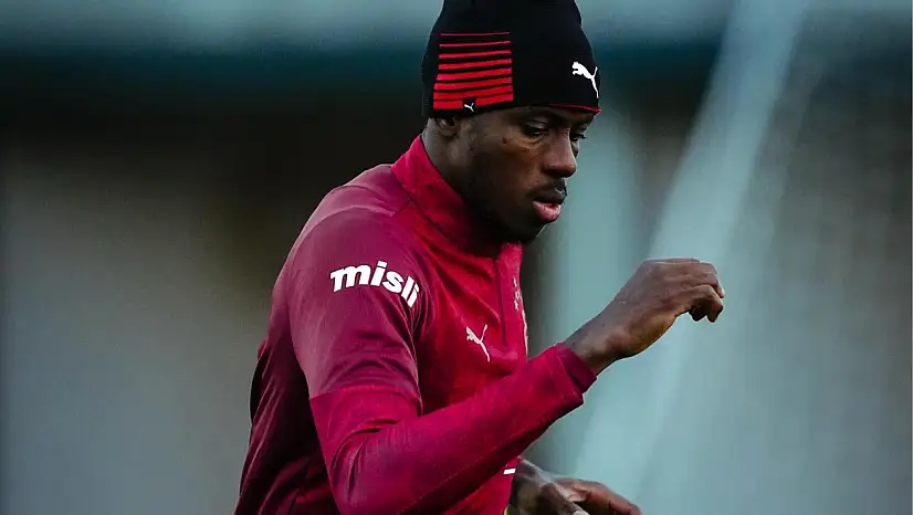 Galatasaray'da Osimhen antrenmanda yer aldı