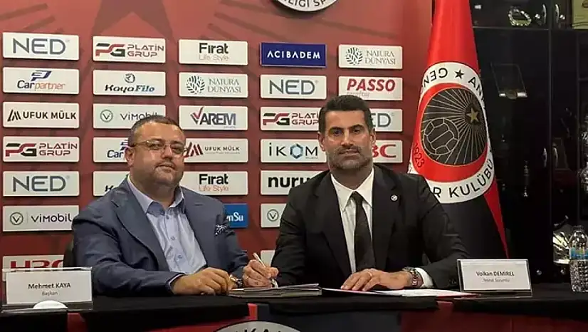 Gençlerbirliği'nde Volkan Demirel dönemi resmen başladı