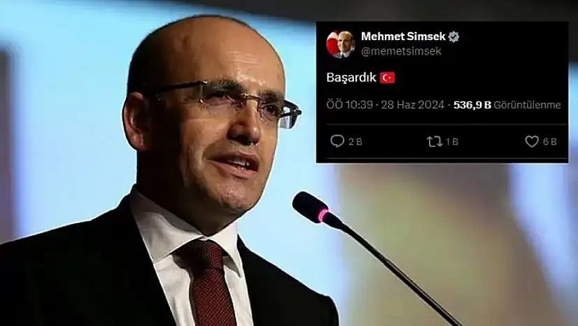 İBB'nin Resmi Sosyal Medya Hesabından Mehmet Şimşek'e Yönelik Skandal Paylaşım!