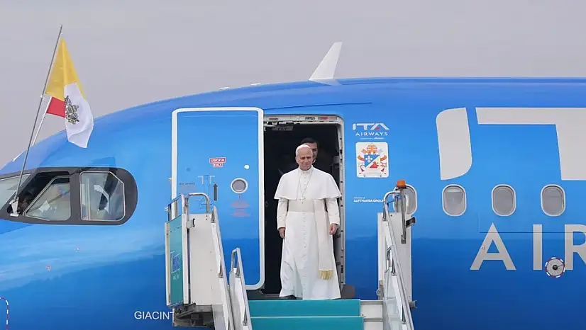 Papa 14. Leo Türkiye'ye Geldi