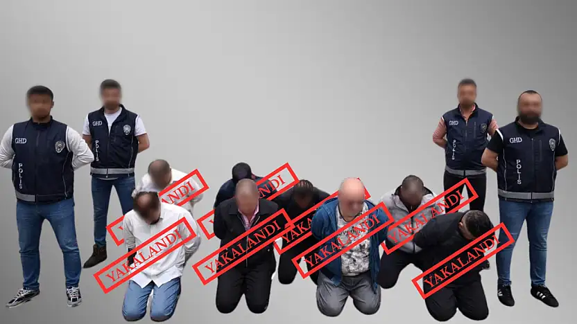 6 İlde operasyon: 11 ülke tarafından INTERPOL'ün aradığı 23 kişi yakalandı