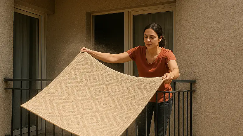 Aman Dikkat! Halı Silkeleyene Hapis Cezası