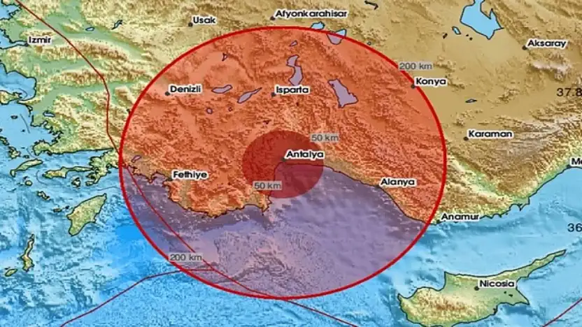Antalya'da deprem: Bu kez Serik ilçesi sallandı
