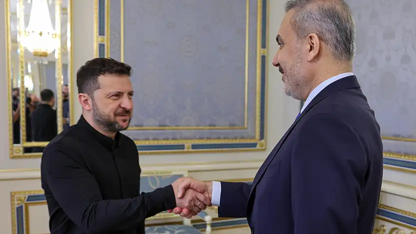 Bakan Fidan Zelensky ile görüştü! Görüşmede neler konuşuldu?