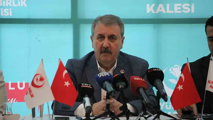 BBP Genel Başkanı Destici İdam Cezası Geri Getirilmelidir