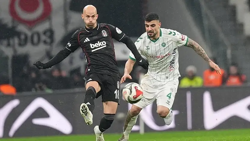 Beşiktaş  Geriye Düştüğü Maçta Konyaspor'u 2-1 Mağlup Etti