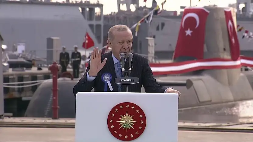 Cumhurbaşkanı Erdoğan, Deniz Platformlarının Hizmete Giriş Töreni'nde Konuştu