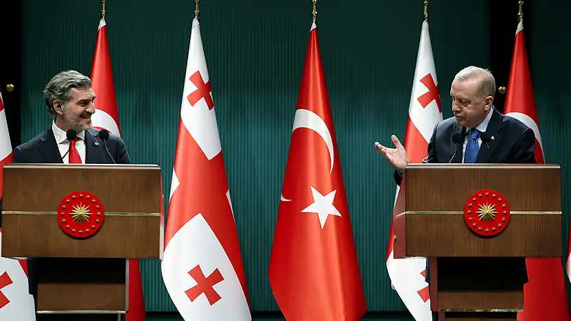 Cumhurbaşkanı Erdoğan Gürcistan İle Yeni Ticaret Hedefimiz 5 Milyar Dolara Emin Adımlarla İlerliyoruz