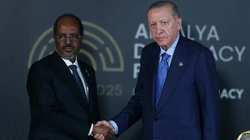 Cumhurbaşkanı Erdoğan, Somali Cumhurbaşkanı Mahmud İle Görüştü