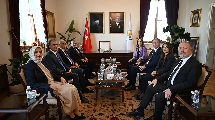 DEM Parti'den AK Parti Görüşmesi Sonrası Açıklama Süreç de Öngörüldüğü Biçimde Devam Ediyor