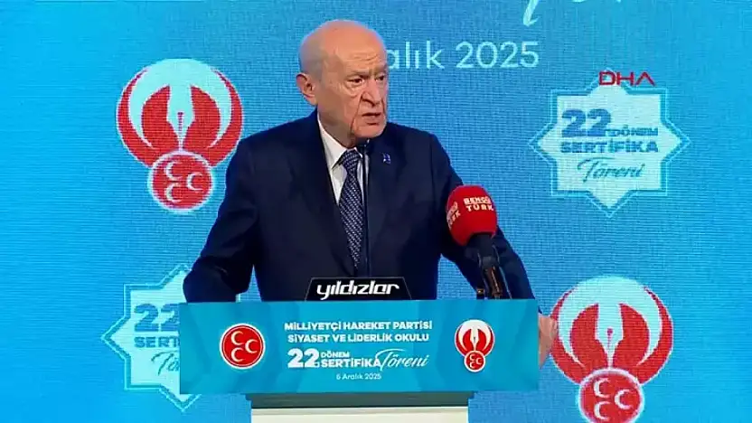 Devlet Bahçeli Barış Kuşunun İkinci Kanadı Takılacak
