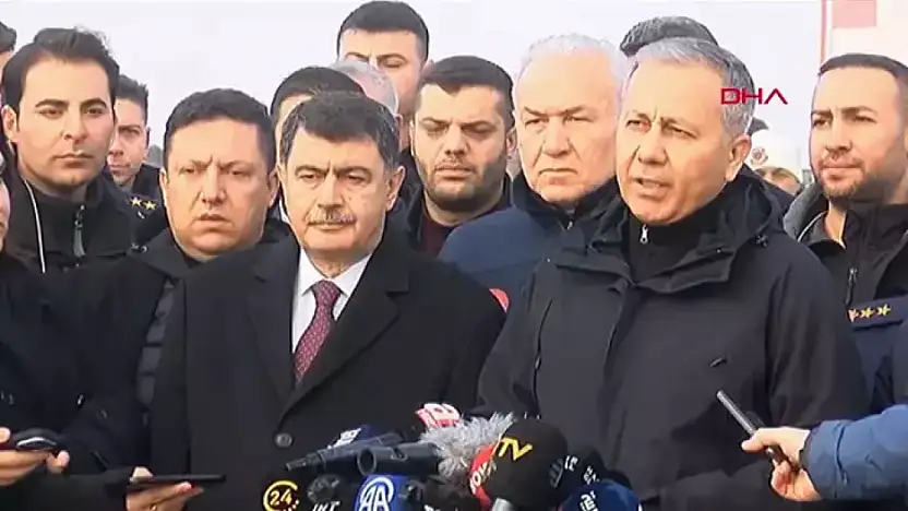 İçişleri Bakanı Yerlikaya'dan  Libya Heyetini Taşıyan Uçağın Düşmesine İlişkin Açıklama