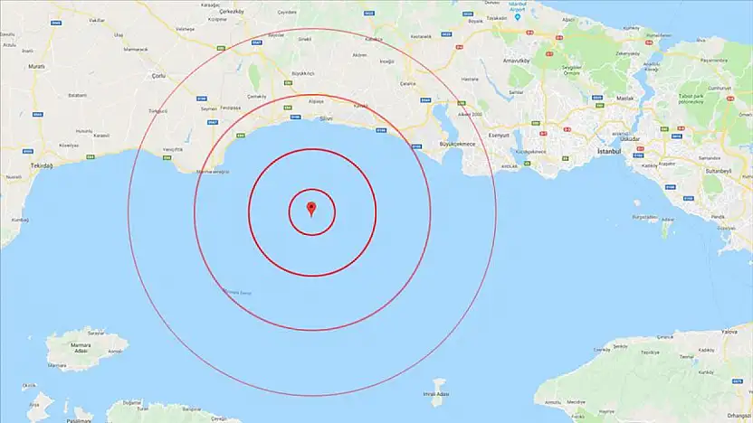 İstanbul'da Hissedilen Deprem Meydana Geldi! Depremin Merkezi Neresi?