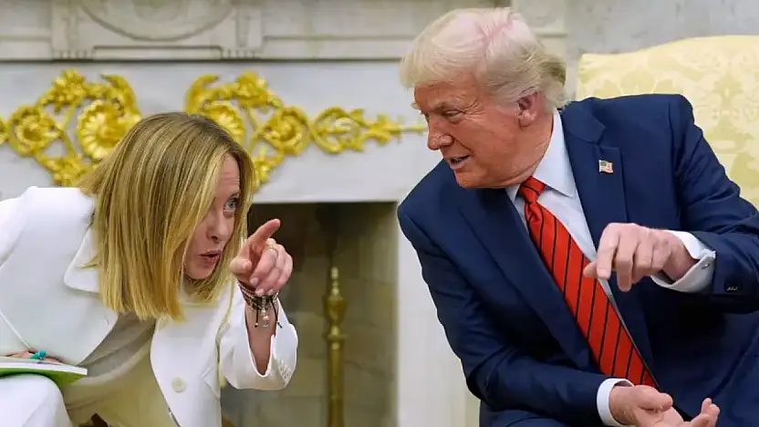 İtalya Başbakanı Giorgia Meloni Trump'a Meydan Okudu