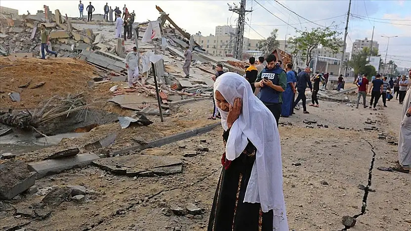 Katliamcı İsrail Ramallah'ta su kuyularına saldırdı