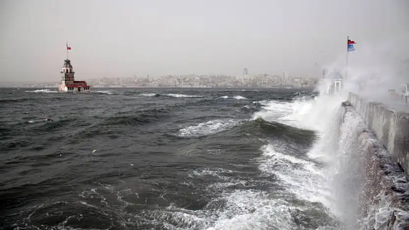 Meteoroloji'den 9 İle Sarı Kodla Kuvvetli Rüzgar Uyarısı!