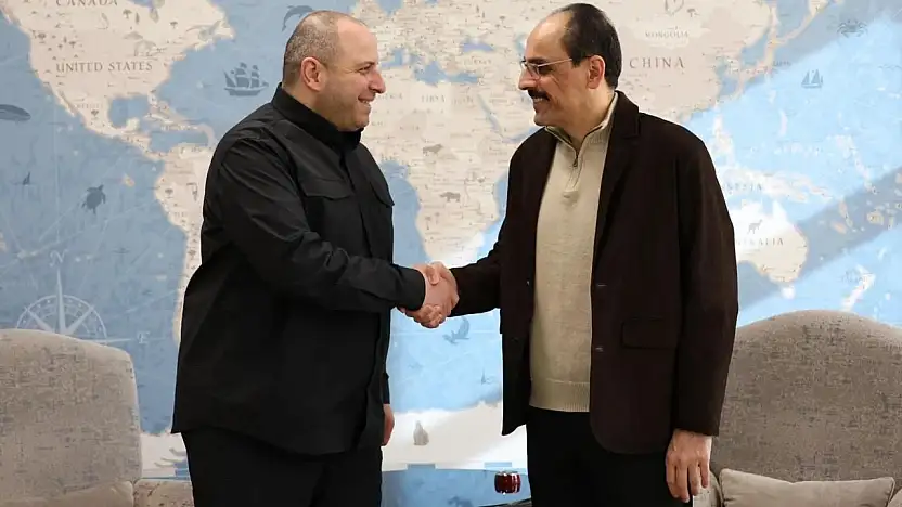 MİT Başkanı Kalın, Ukrayna Ulusal Güvenlik Ve Savunma Konseyi Sekreteri Umerov İle Görüştü