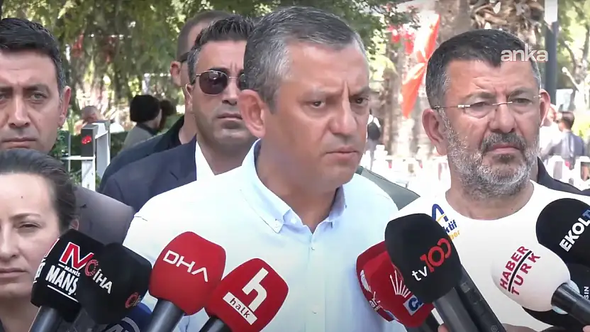 Özel'den Erdoğan'a Gaziosmanpaşa Tepkisi! Cafer Mahiroğlu soruşturmasına ilişkin açıklama