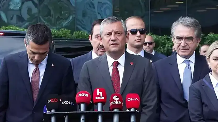 Özgür Özel TİSK Başkanı Özgür Burak Akkol'u Ziyaret Etti