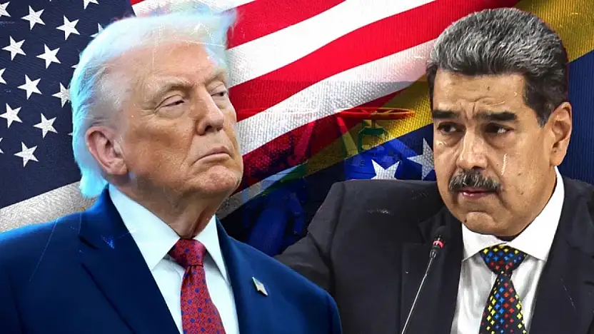 Trump Maduro Ve Eşini Yakaladık