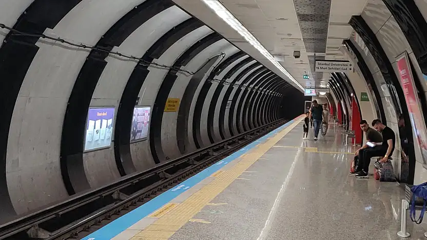Vezneciler Metro İstasyonu'nda intihar girişimi! Metro İstanbul'dan açıklama