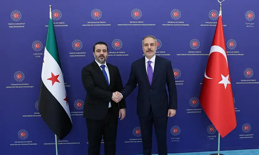 Bakan Fidan Suriyeli mevkidaşı Şeybani ile görüştü! Fidan'dan kritik açıklamalar