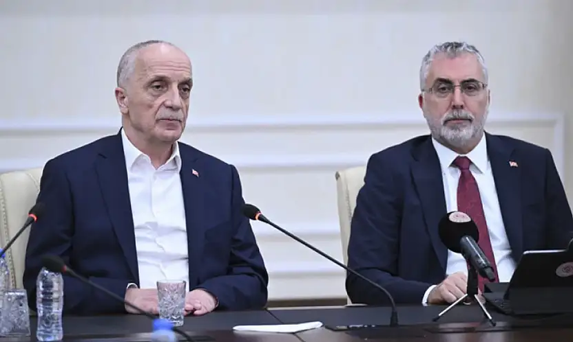 Bakan Işıkhan İle Türk-İş Başkanı Atalay Arasında Görüşme