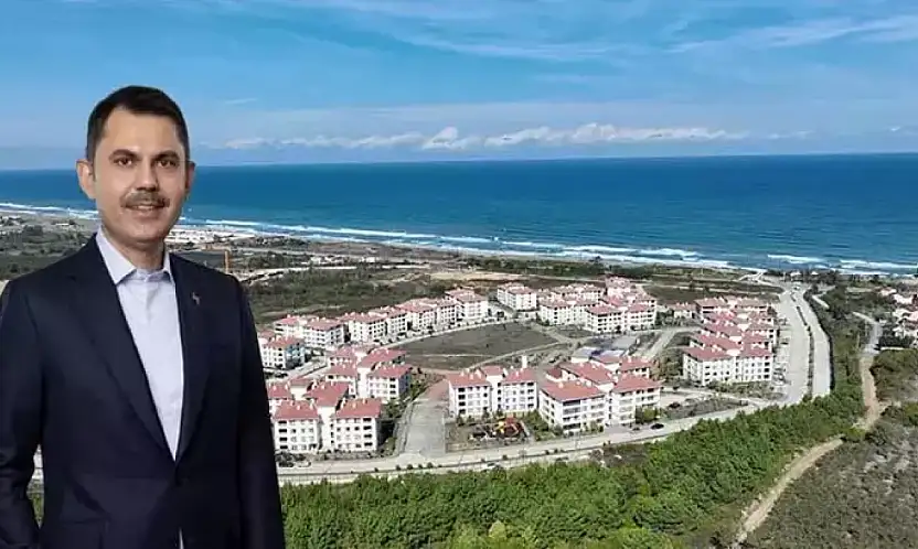 Bakan Kurum'dan Sosyal Konut Paylaşımı