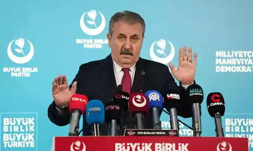 BBP Genel Başkanı Destici'den Asgari Ücret Açıklaması