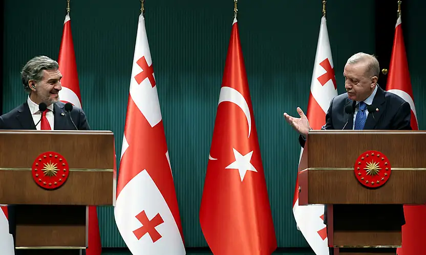 Cumhurbaşkanı Erdoğan Gürcistan İle Yeni Ticaret Hedefimiz 5 Milyar Dolara Emin Adımlarla İlerliyoruz