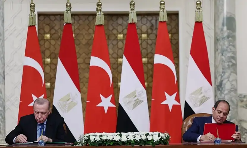 Cumhurbaşkanı Erdoğan İle  Sisi'den Ortak Basın Toplantısı Ortak Gündemimiz Filistin Davası