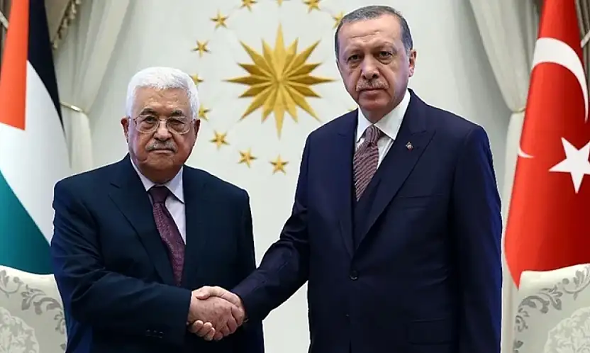 Cumhurbaşkanı Erdoğan, Mahmud Abbas İle Görüştü