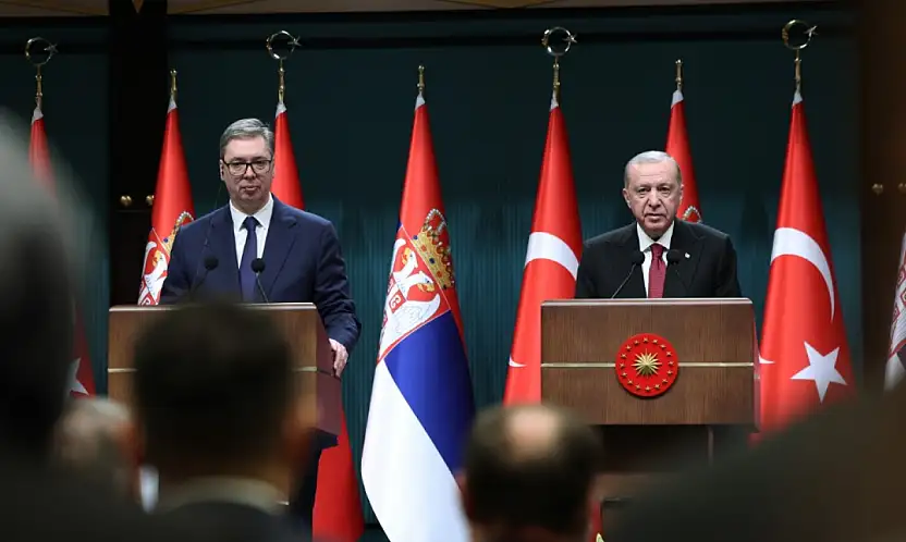 Cumhurbaşkanı Erdoğan Sırbistan Cumhurbaşkanı Vucic İle Ortak Basın Toplantısında Açıklamalarda Bulundu